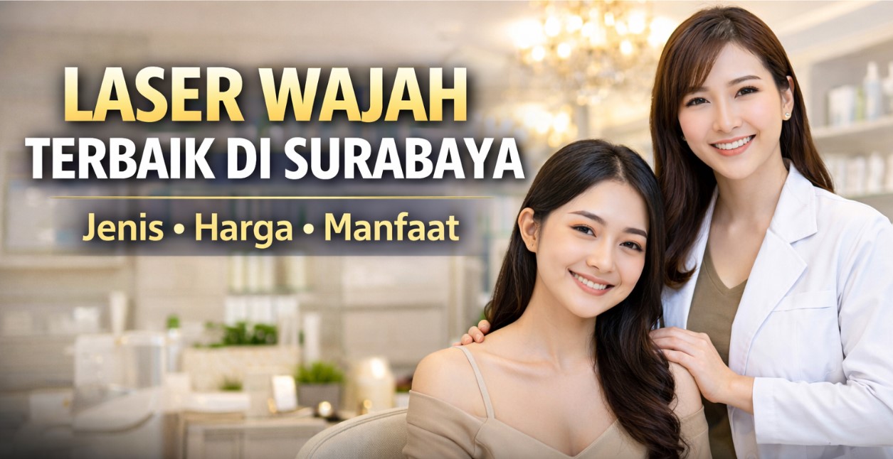Inilah Klinik Laser Wajah Terbaik di Surabaya: Jenis, Harga & Manfaatnya