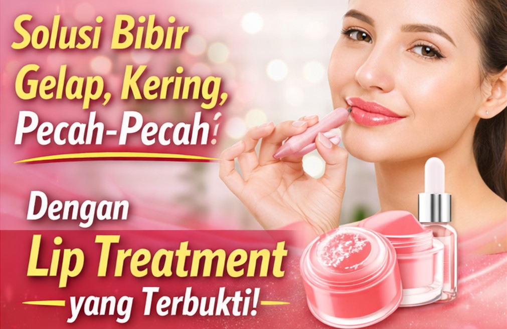 Bibir Gelap, Kering, atau Pecah-Pecah? Ini Solusi Lip Treatment yang Terbukti
