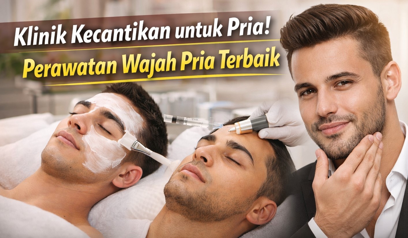 Bukan Cuma Wanita! Klinik Kecantikan ini juga Ramai untuk Perawatan Pria